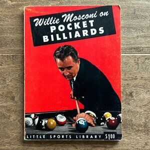 WILLIE MOSCONI ON POCKET BILLIARDS--paperback book